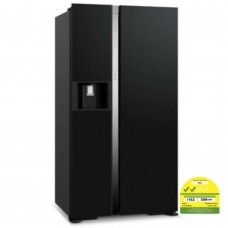 Hitachi R-SX700PMS0-GBK Side-by-Side Refrigerator (573L)